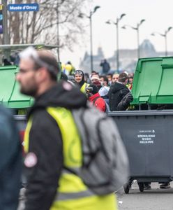 Protesty we Francji. "Żółte kamizelki" starły się z policją