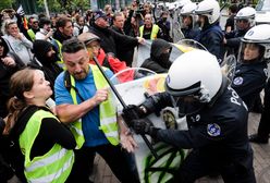 Starcia "żółtych kamizelek" z policją w Paryżu. Aresztowano 175 osób