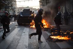 Gaz łzawiący i armatki wodne we Francji. Do akcji wkroczyły oddziały szturmowe