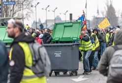 Protesty we Francji. "Żółte kamizelki" starły się z policją
