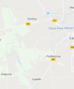 Okup Wielki. Śmiertelny wypadek, auto uderzyło w słup