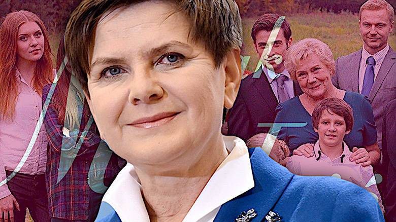 Marysia z M jak miłość jak Beata Szydło