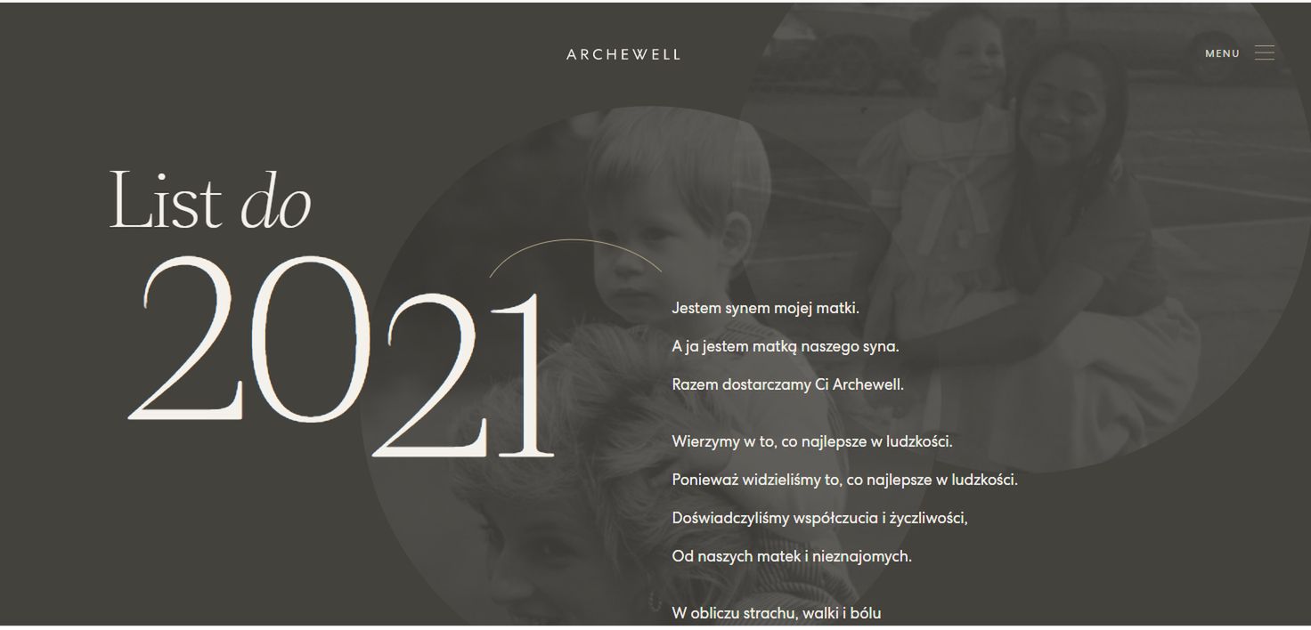 Archewell - Meghan i Harry zaktualizowali stronę