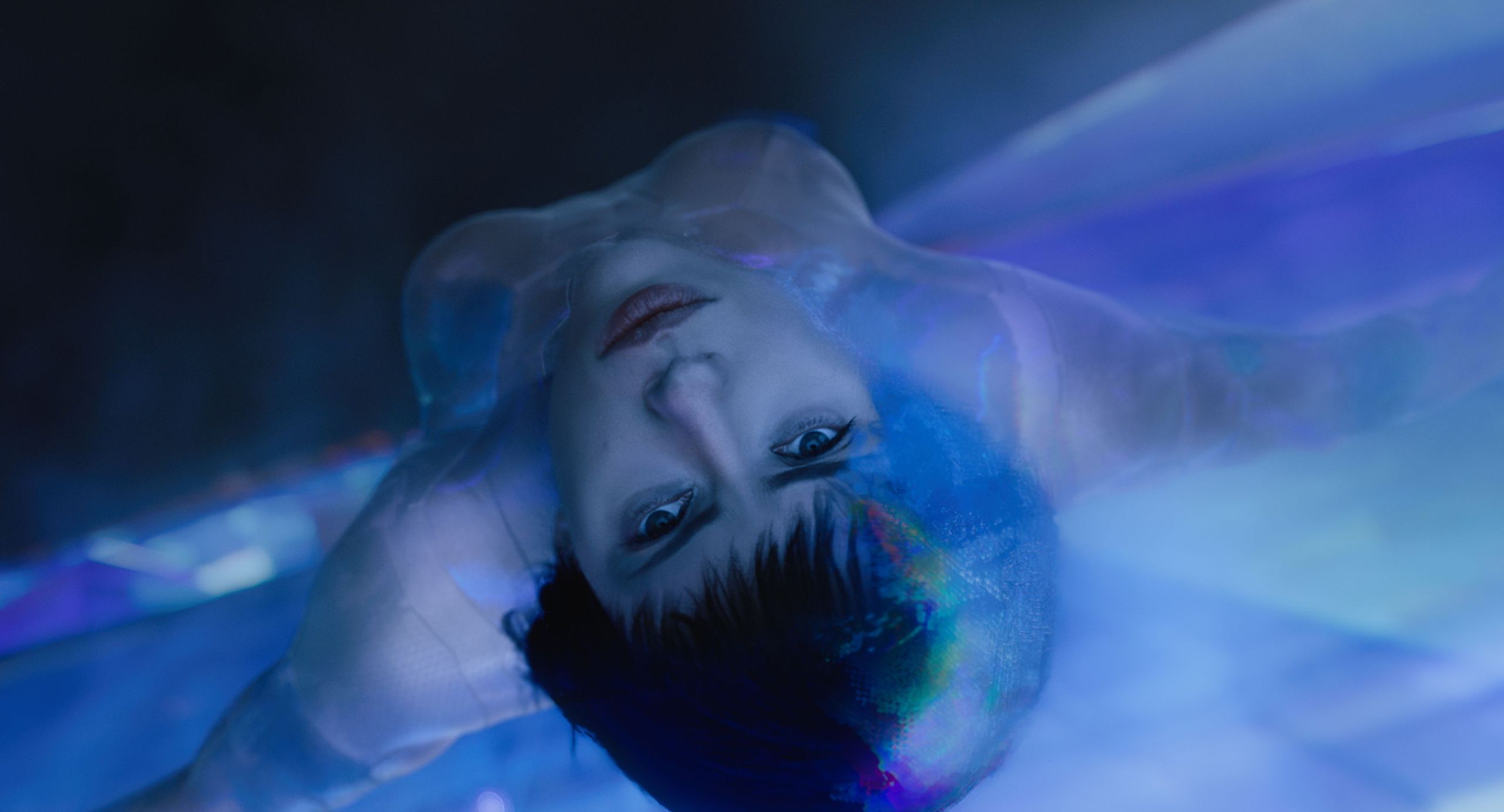 Scarlett Johansson plays The Major in Ghost in the Shell from Paramount Pictures and DreamWorks Pictures in theaters March 31, 2017. 