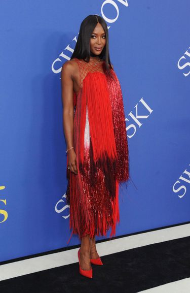 Naomi Campbell  – CFDA Fashion Awards 2018, kreacja: CALVIN KLEIN 205W39NYC