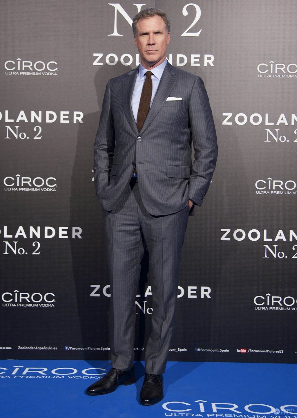 Will Farrell, premiera ''Zoolander 2'' w Madrycie (fot. ONS)