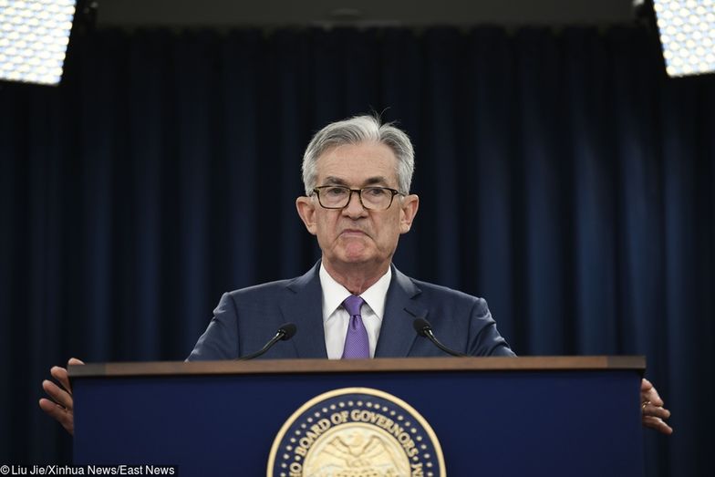 Jerome Powell stoi na czele amerykańskiego banku centralnego.