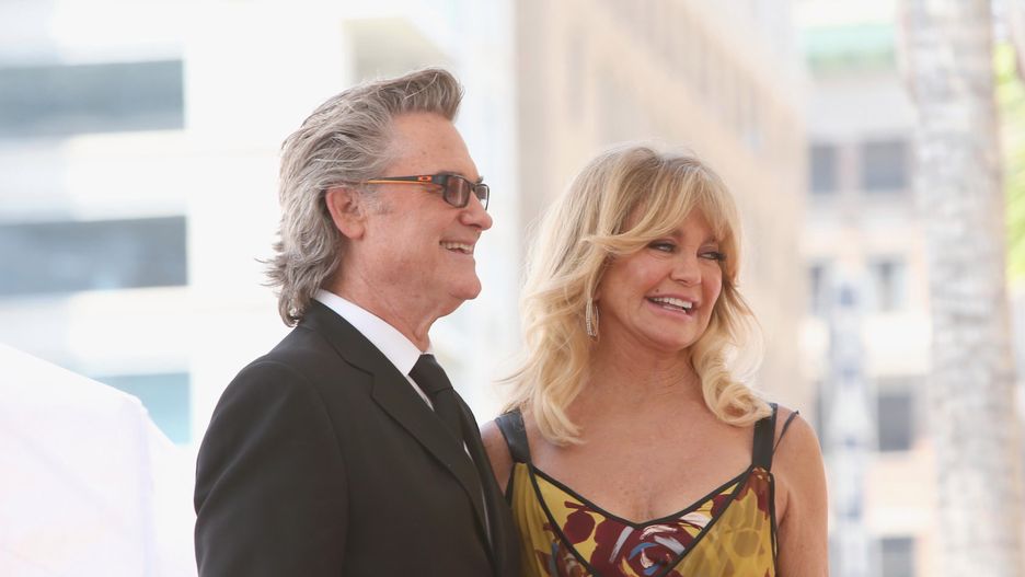 Kurt Russell i Goldie Hawn, Hollywood, 2017