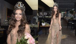 Izabella Krzan zaprezentowała suknie na wybory Miss Universe