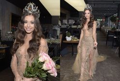 Izabella Krzan zaprezentowała suknie na wybory Miss Universe