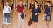 Gwiazdy na otwarciu salonu z ekskluzywnymi torebkami: Anna Kalczyńska, Agnieszka Hyży, Marcelina Zawadzka, Beata Tadla [Galeria]