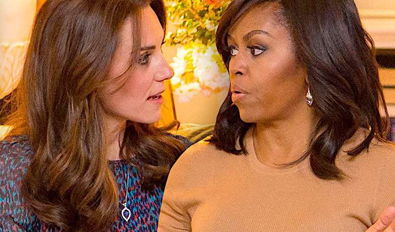 MEGA! Michelle Obama ujawniła tajny urodowy trik księżnej Kate! Niecała minuta i cera przez 8 godzin jak u nastolatki!