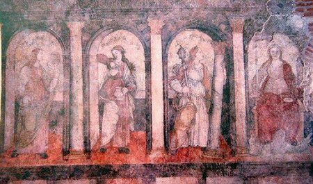 Fresk Botticellego w ruinach węgierskiego pałacu?