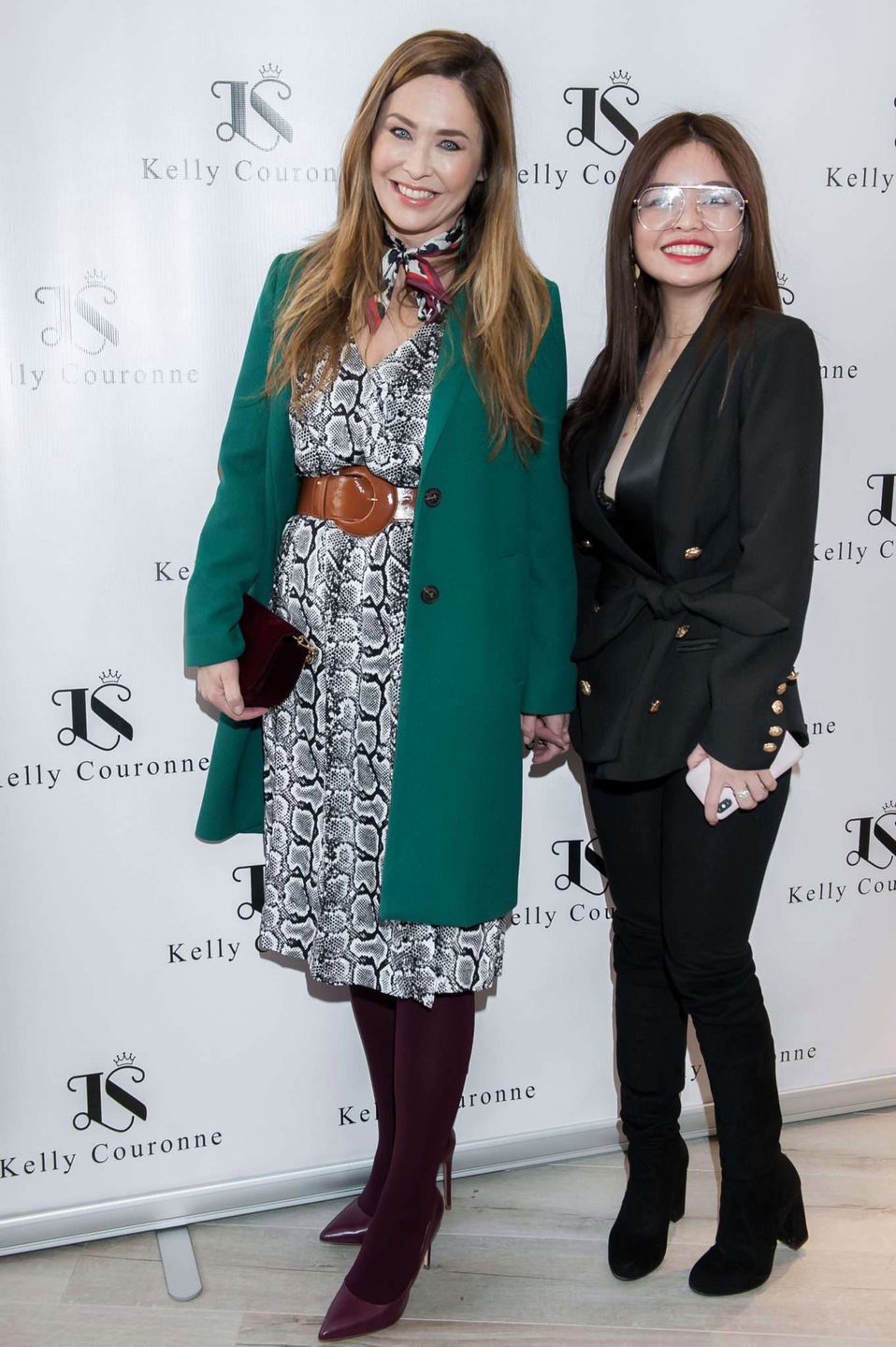 Dorota Naruszewicz i Kelly Tourong – otwarcie butiku Kelly Couronne