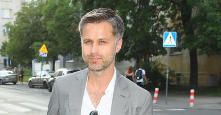 Maciej Zakościelny to wspaniały tata. Aktor pozuje z synem