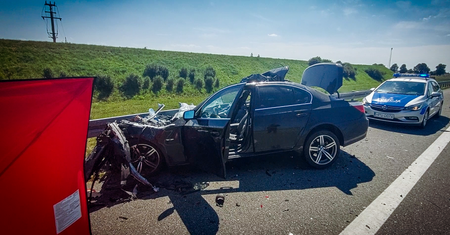 Tragiczny wypadek na A2