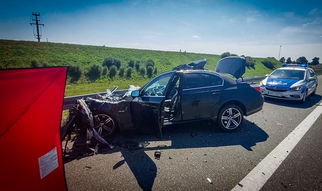 Tragiczny wypadek na A2