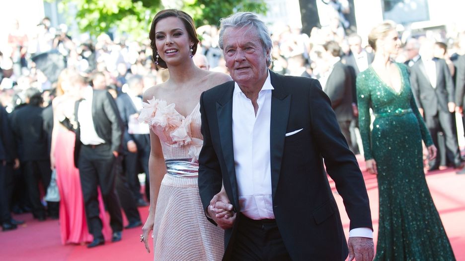 Alain Delon co roku zjawia się na festiwalu w Cannes