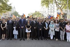 W Barcelonie przeszła manifestacja przeciwko terroryzmowi. "Nie boimy się"