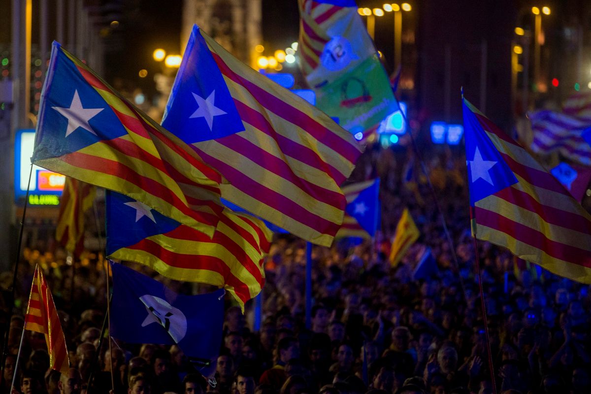 Protesty w Katalonii. Oszałamiająca liczba uczestników