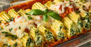 Aromatycznie i z włoską nutą. Cannelloni ze szpinakiem i kremowym serem