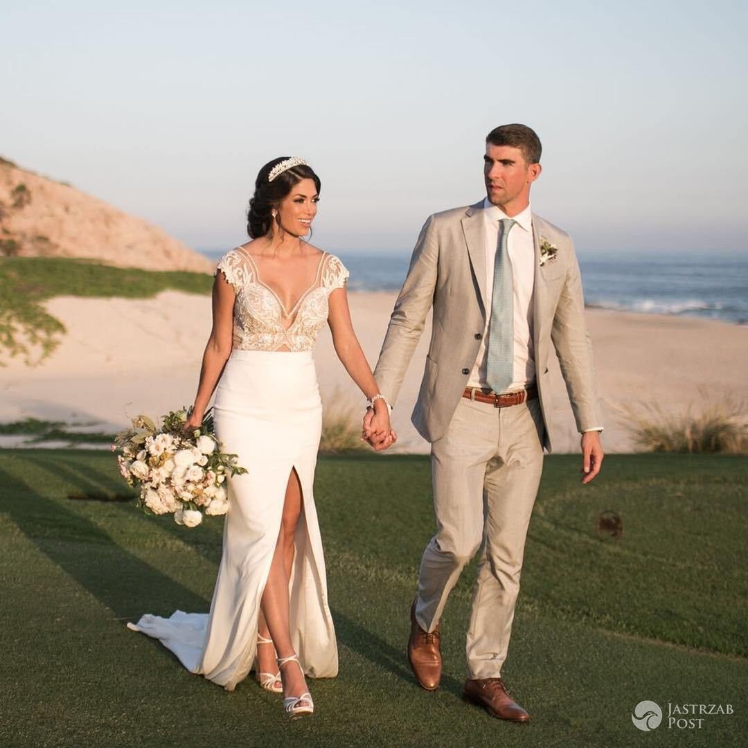 Nicole Johnson i Michael Phelps pobrali się w Meksyku