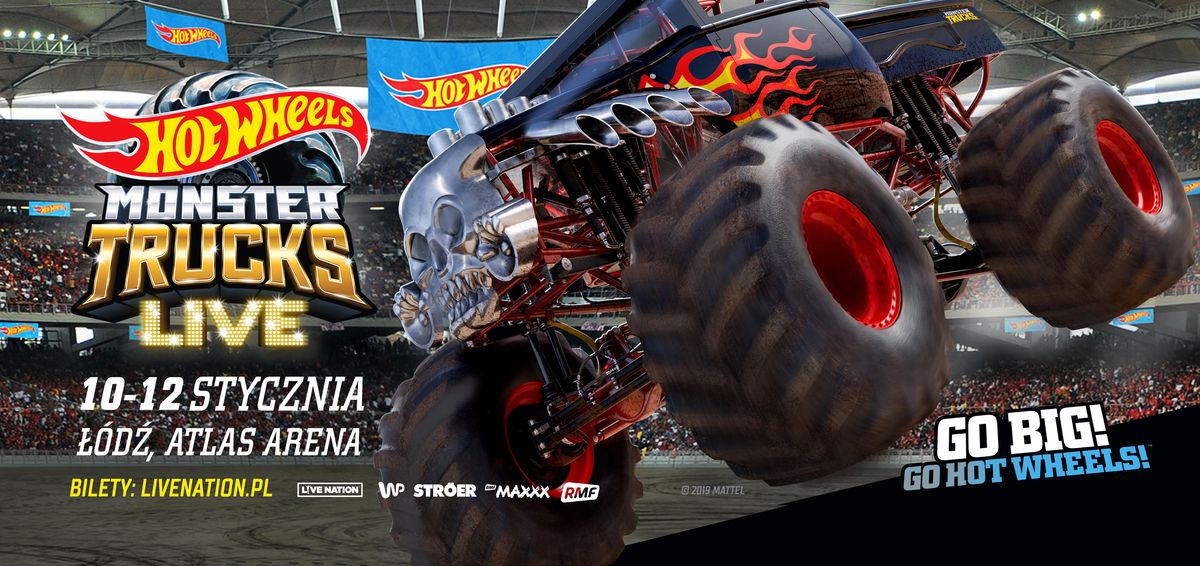 Hot Wheels Monster Trucks Live 2020 European Tour