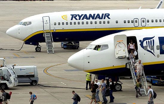 Awaryjne lądowanie samolotu Ryanair