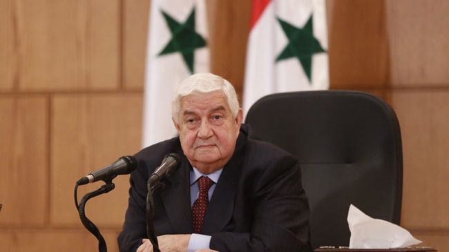 Syryjski minister spraw zagranicznych Walid el-Mualim
