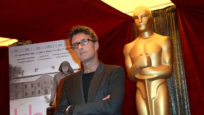 Paweł Pawlikowski na czerwonym dywanie