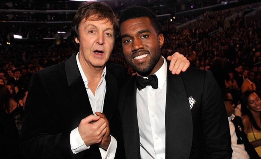 Kanye west w duecie z Paulem McCartneyem