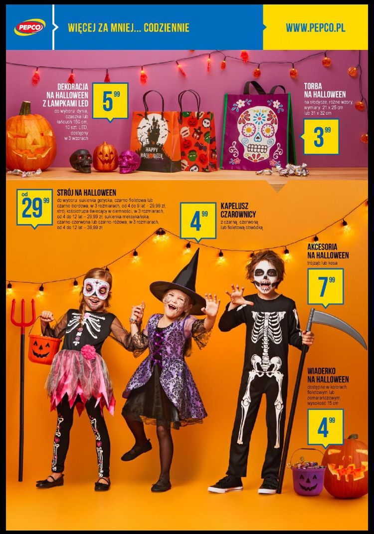 oferta halloweenowa pepco 