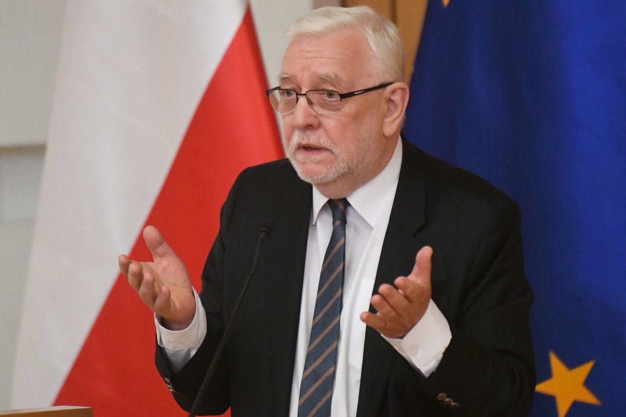 Jerzy Stępień ma usłyszeć zarzuty. Uczestniczył w wiecu PO