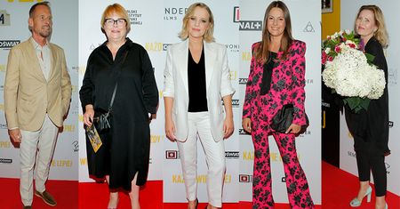 Gwiazdy na premierze filmu "Każdy wie lepiej": Joanna Kulig, Grażyna Szapołowska, Ilona Łepkowska, Rinke Rooyens