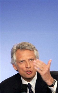 Premier de Villepin nawołuje do załagodzenia kryzysu