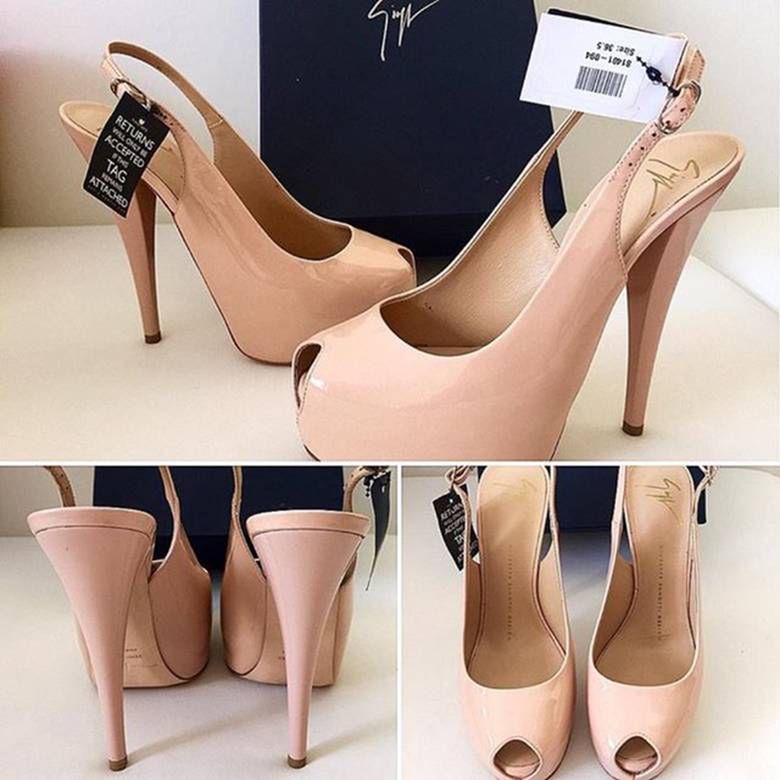 Buty Giuseppe Zanotti 1,390zł- Natalia Siwiec wyprzedaje szafę  fot. depop