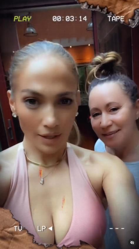 Skrin z Instagrama Jennifer Lopez