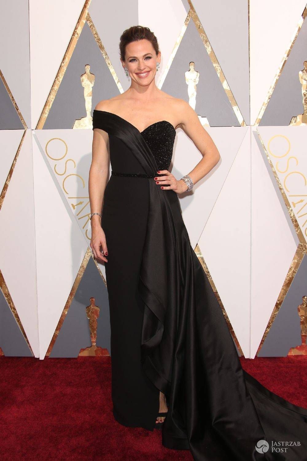 Jennifer Garner - Oscary 2016. Kreacja: Versace