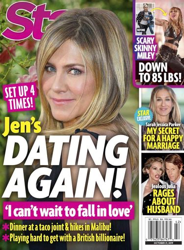 Jennifer Aniston znowu randkuje. Okładka STAR