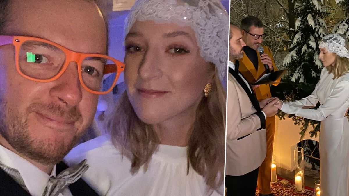 Lara Gessler i Piotr Szeląg wzięli DRUGI ślub! Piękna suknia, luksusowy hotel i plejada gwiazd