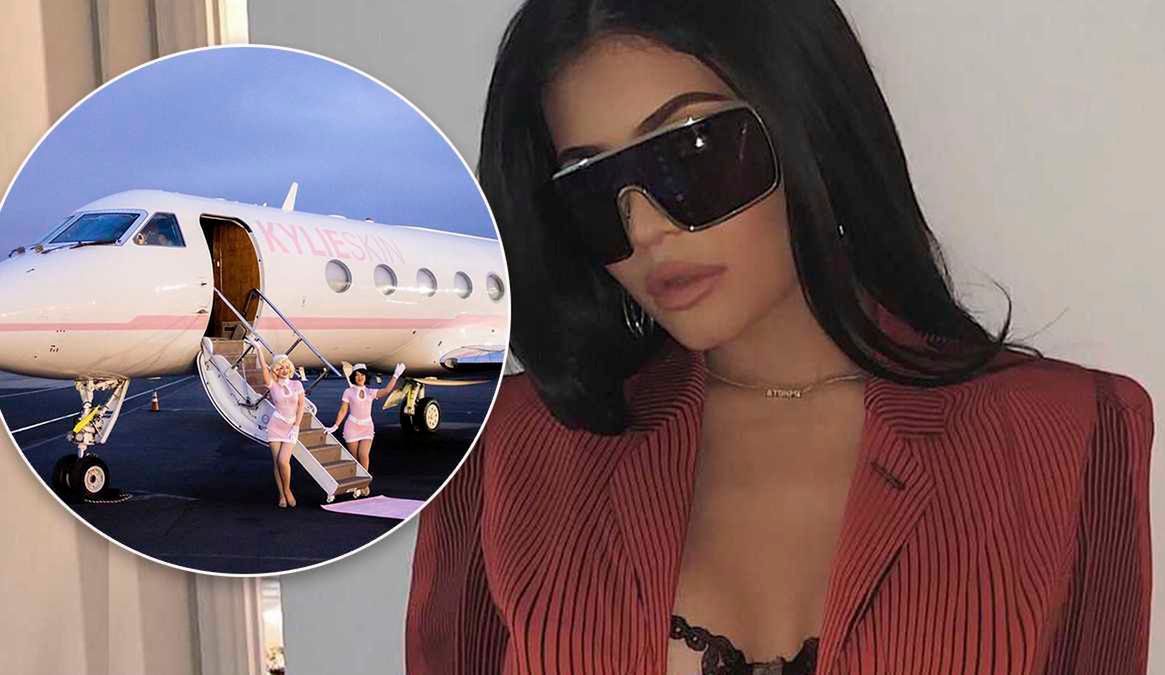 Zdjęcia luksusowego samolotu Kylie Jenner zwalają z nóg! Długo nie zapomnicie tych ociekających bogactwem wnętrz