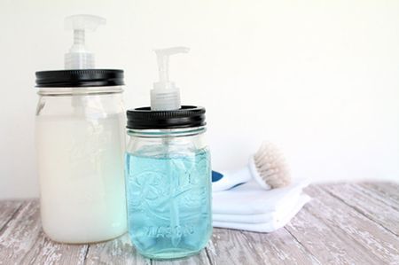 Mason Jar Soap Dispenser