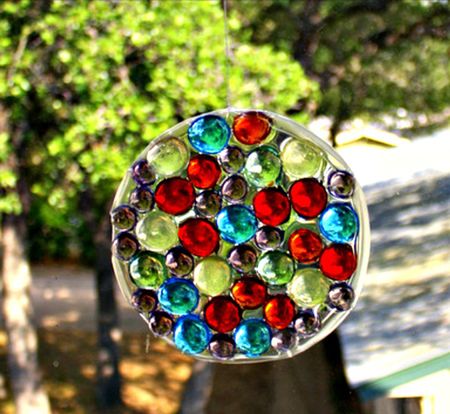 Glass Gem Sun Catcher