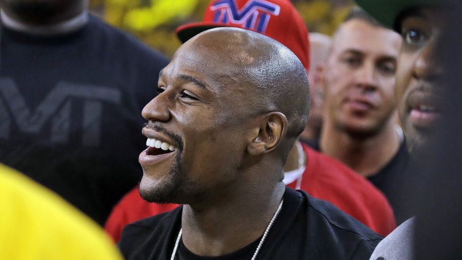 Boxer Floyd Mayweather Jr.