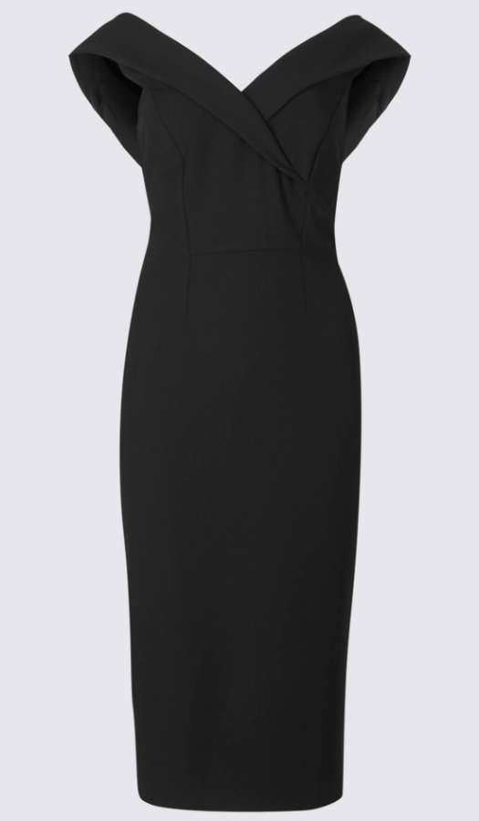Czarna sukienka marki M&S