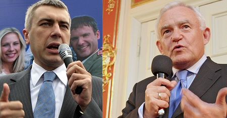 Debata wyborcza L. Miller kontra R. Giertych