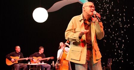„Stachura” spektakl muzyczny w wykonaniu Piotra Machalicy i Roberta Dorosławskiego w Teatrze Atelier w Sopocie