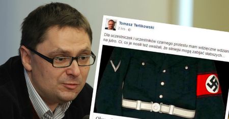 Ten wpis Terlikowskiego oburzył internautów. Dziennikarz atakuje uczestników "Czarnego Protestu"