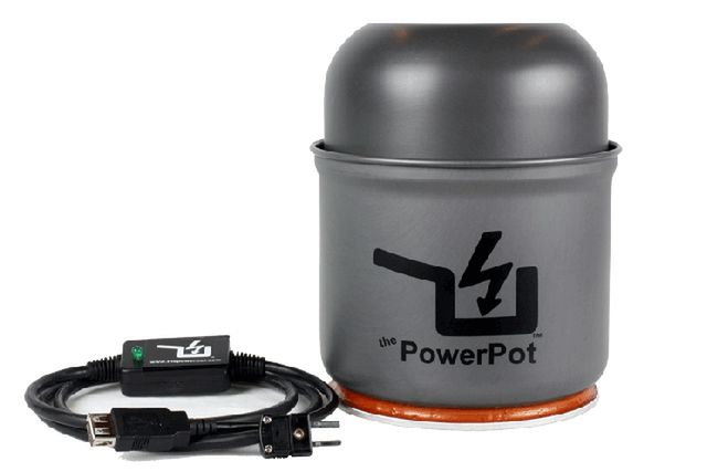 PowerPot - ogniskowa ładowarka