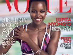 Lupita Nyong'o na okładce "Vogue"